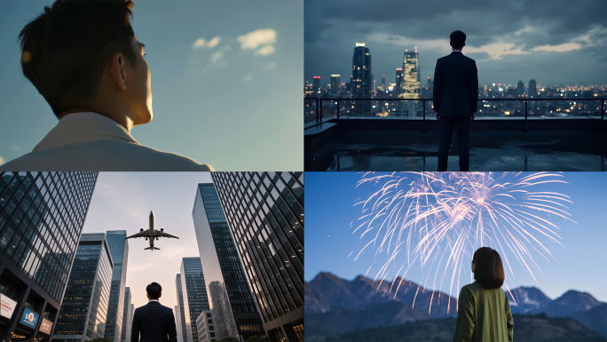 创意励志混剪开场片头