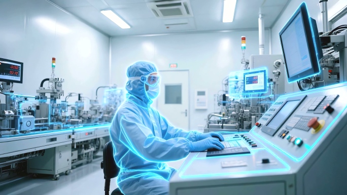 智慧工厂智慧车间工程师科技工厂产品研发