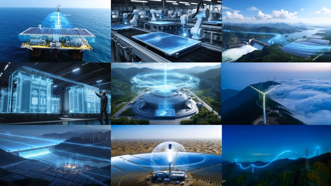 绿色能源可持续发展未来能源电力能源新能源