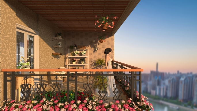 公共类之阳台观景