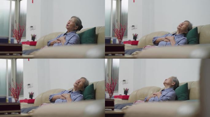 老人突发心脏不适