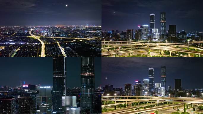 张江科学之门夜景