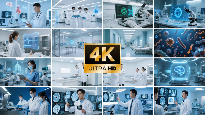 智慧医疗医学科技医疗未来健康AI医疗医院