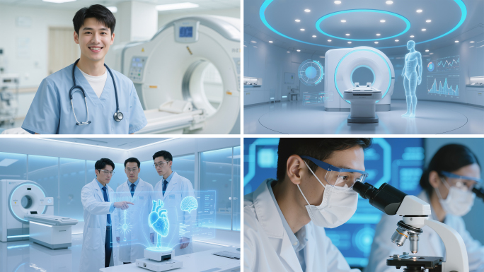 智慧医疗医学科技医疗未来健康AI医疗医院