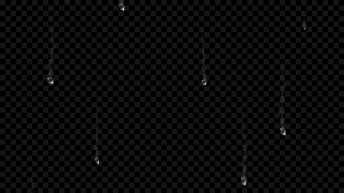 4K_玻璃水珠下落滑落_带通道