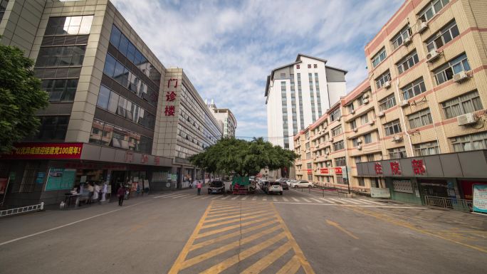 现代医疗机构内外景展示 广西工人医院