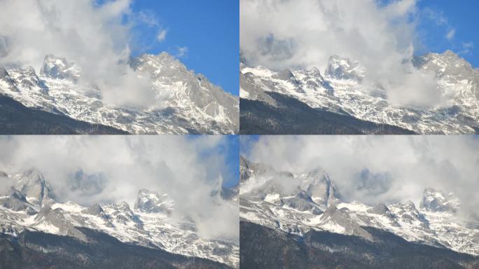 玉龙雪山云海景观