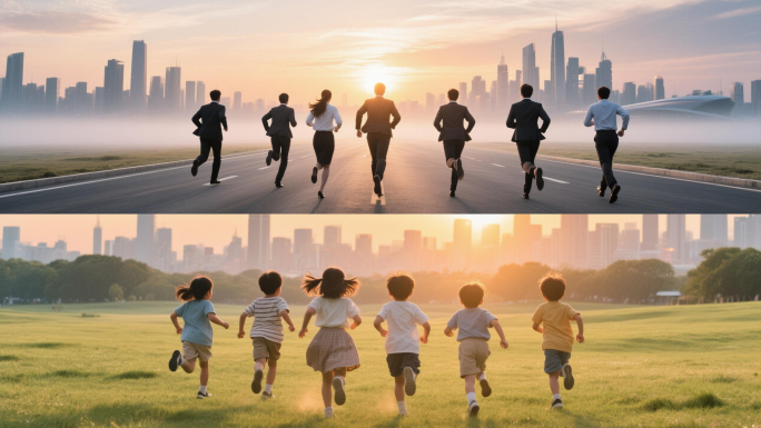 奔跑追逐梦想前行合集宽屏