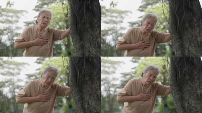 老人突发心脏不适
