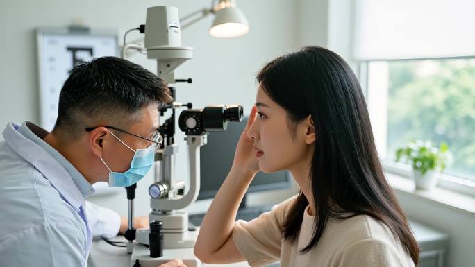 视力检测视力降低爱护眼睛
