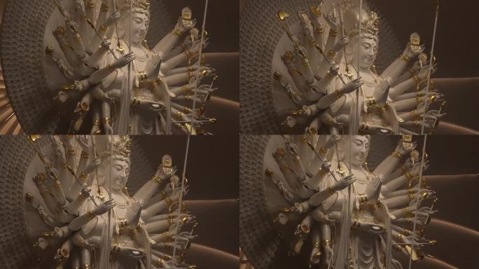 庄严神圣的千手观音