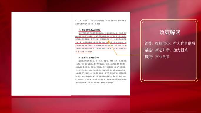 红头文件  政策解读 党建汇报 政府报告