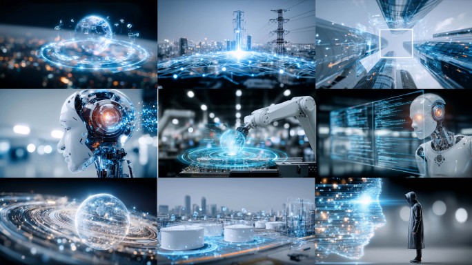 人工智能与全球网络未来科技城市互联