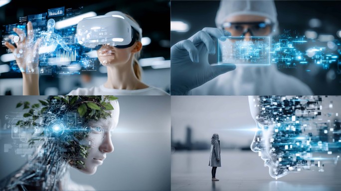 人工智能与全球网络未来科技城市互联