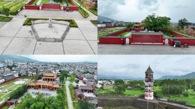 【4K】贺州文庙孔子广场