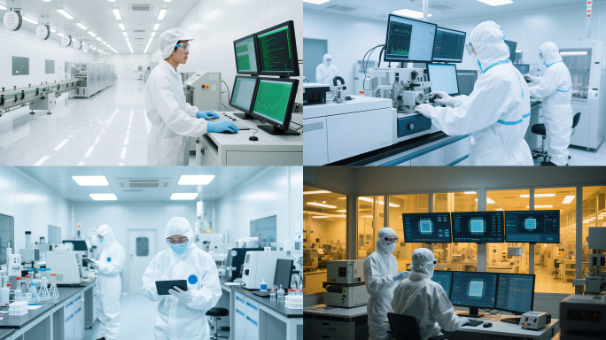 芯片实验室科研团队 生物医药科研人员实验