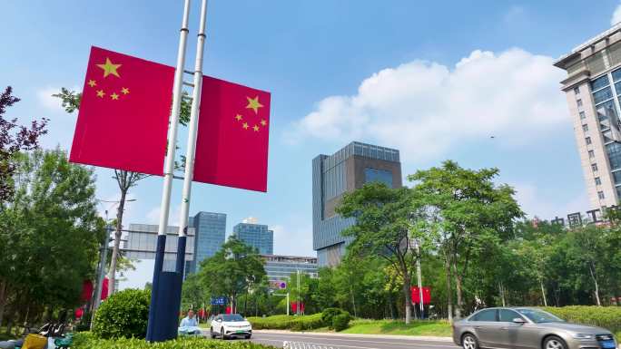 马路国旗