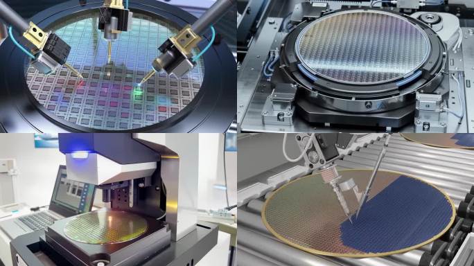 晶圆芯片半导体硅片精密制造过程