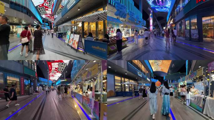 4k苏州工业园区圆融天幕延时