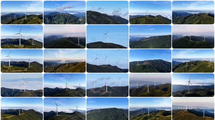 风力发电清洁能源绿色能源新能源环保能源