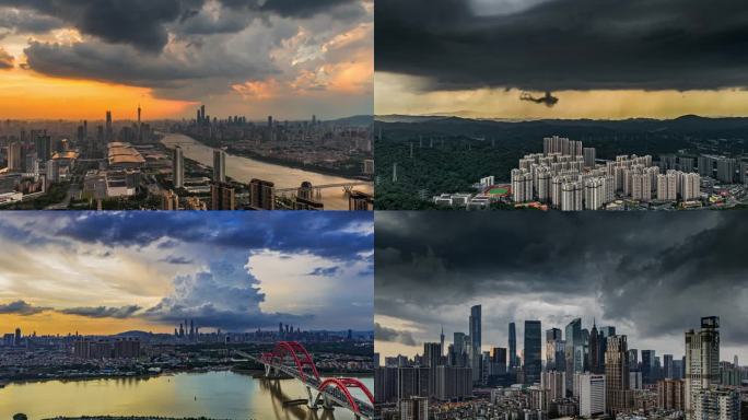 2025广州独家暴风雨延时宣传片合集