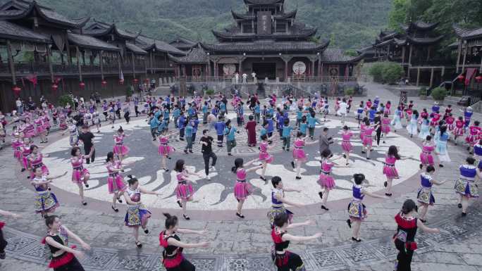 惹巴拉摆手堂土家族摆手舞