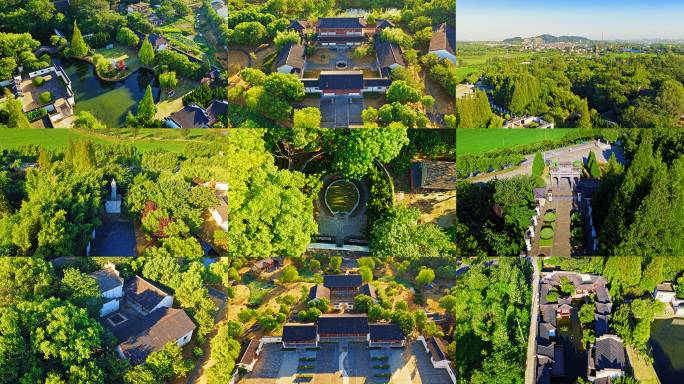 4K马鞍山当涂李白墓文化园 航拍合集