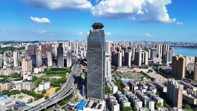武汉和成中心航拍