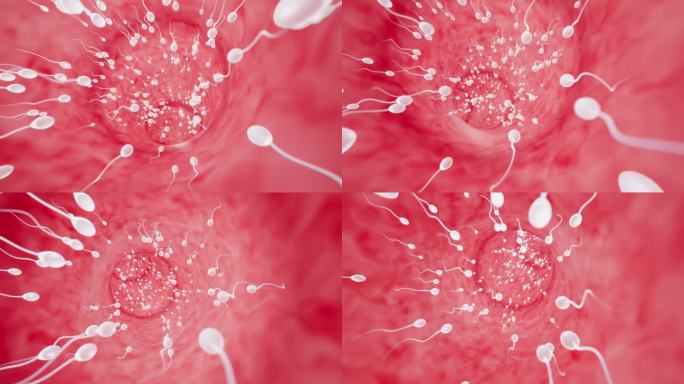 精子游动导向过程