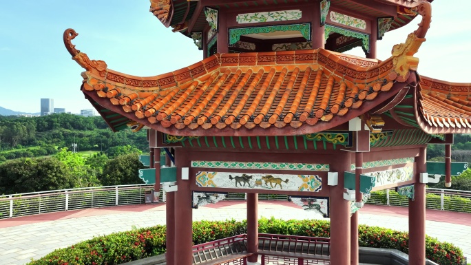 深圳光明区回归亭纪念公园