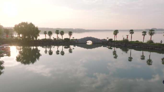 嘉兴湘家荡 月亮湾沙滩