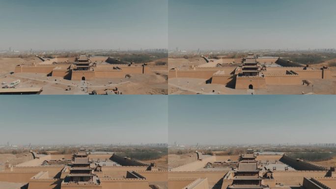 嘉峪关古城风貌