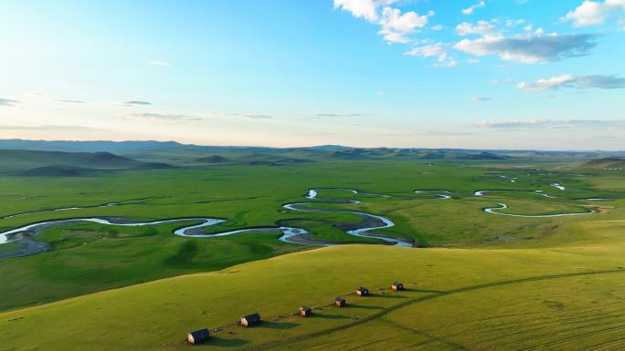 “天下第一曲水”莫日格勒河