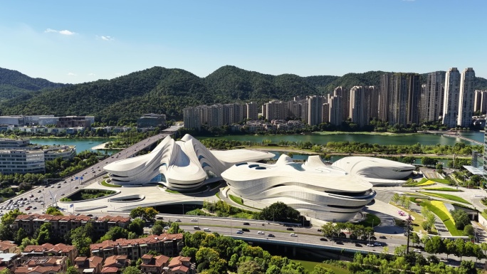 梅溪湖国际文化艺术中心4K高清