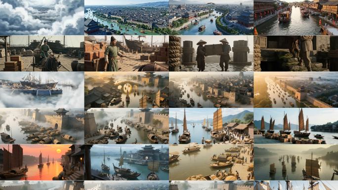 漕运盛世航运繁忙