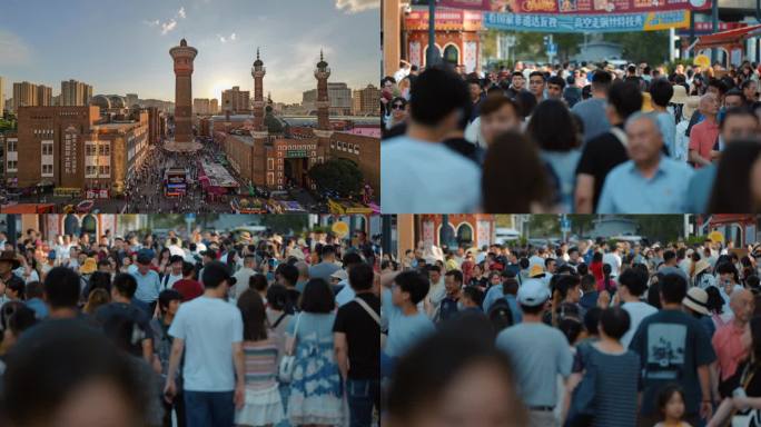 乌鲁木齐大巴扎延时