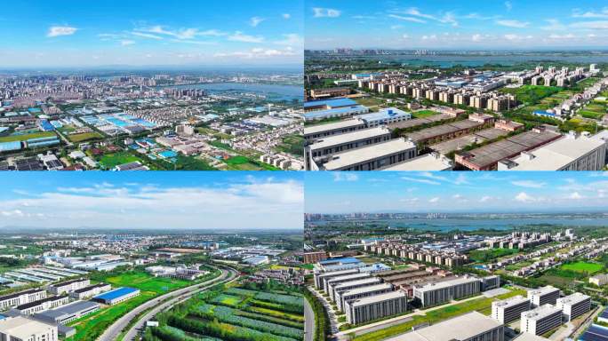 钟祥开发区航拍