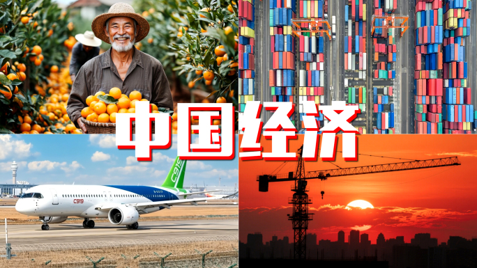 中国宣传片中国梦经济发展祖国新大好河山