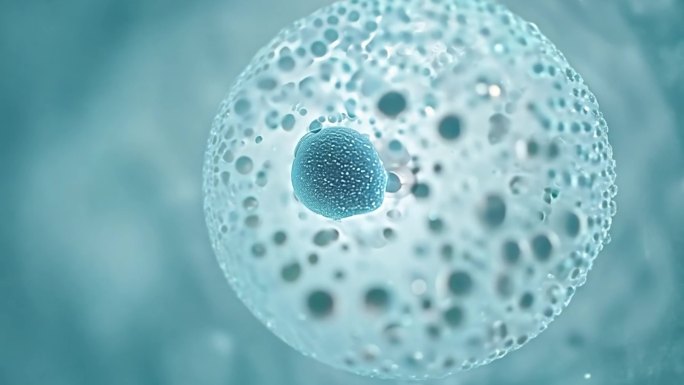 细胞结构与生命奥秘 显微镜下的人体受精卵