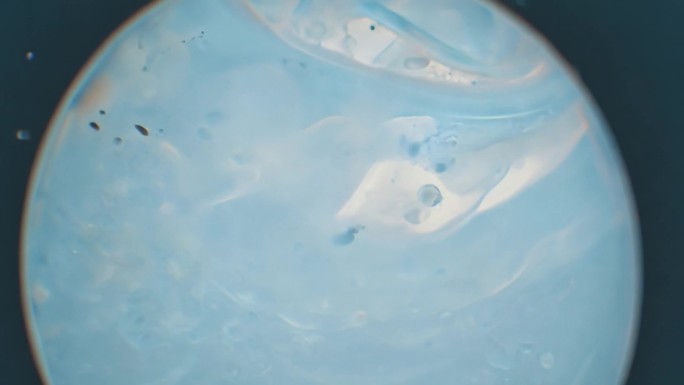 微观世界液滴融合 显微镜下的人体受精卵