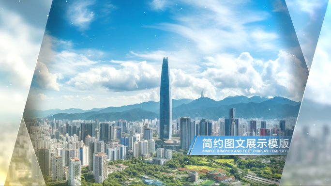 【无插件】现代简约图片展示模版