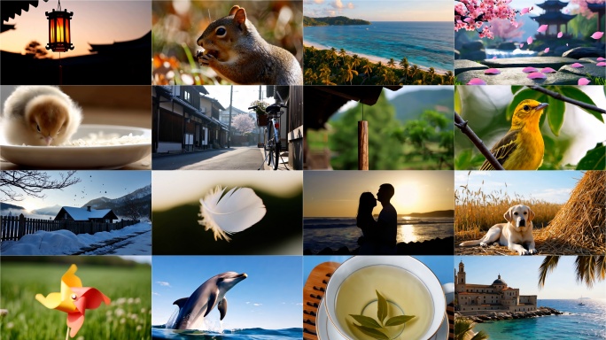 治愈唯美镜头合集