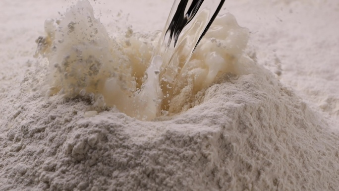 烘焙西点面粉面团 面包制作