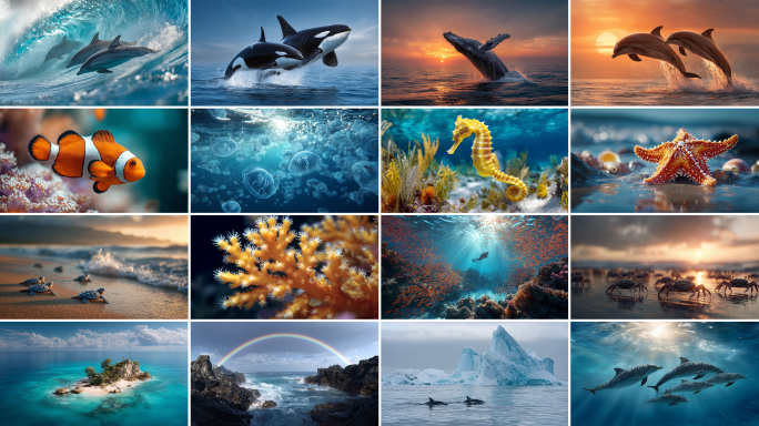 海底世界生态系统