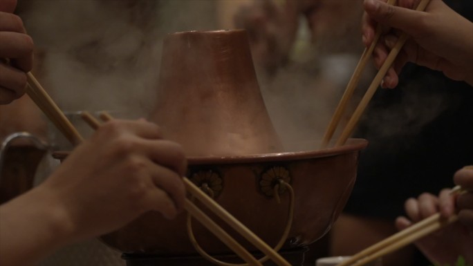 北京特色美食铜锅涮肉