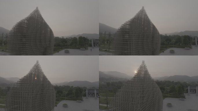 漕溪文化广场地标性建筑  南华寺