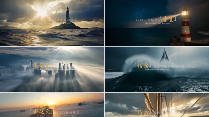 科技创新 励志企业宣传片头混剪 PR工程