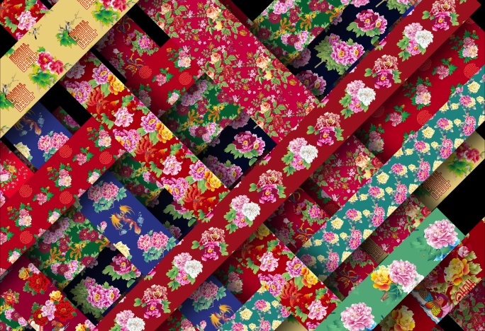 6k 东北大花转场 mov透明通道素材