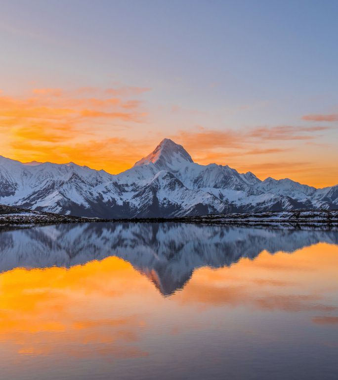 震撼雪山合集·4K竖屏