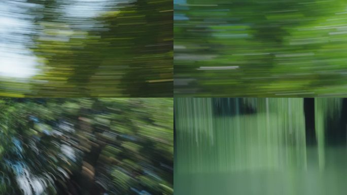 光影晃动快闪转场快速刷过旅拍空镜素材合集